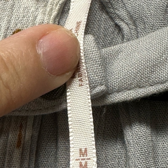 Free People Embroidered Swing Dress Size M - Picture 6 of 6